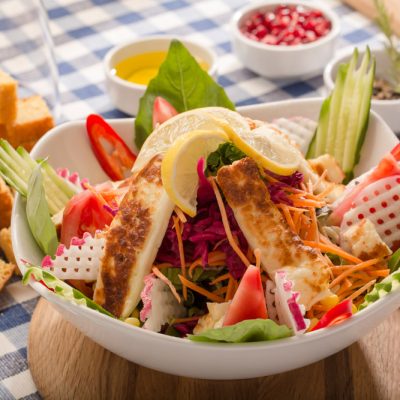 Hellim-Peynirli-Salata